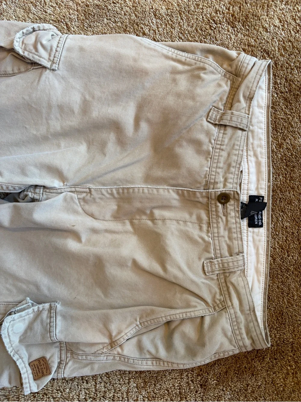 Polo by Ralph Lauren Men’s Khaki Cargo Pants